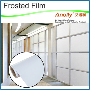 Anolly <span class=keywords><strong>PVC</strong></span> חלב חלבית סרט בית פרטיות ויניל קישוט חלון זכוכית סרט - Product Image 2