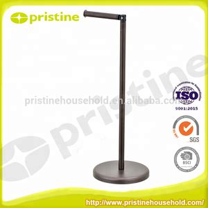 ที่ใส่กระดาษชำระทรงกลมโลหะทันสมัย ไม่ต้องเจาะติดตั้ง ใช้งานในครัวเรือน - Product Image 3