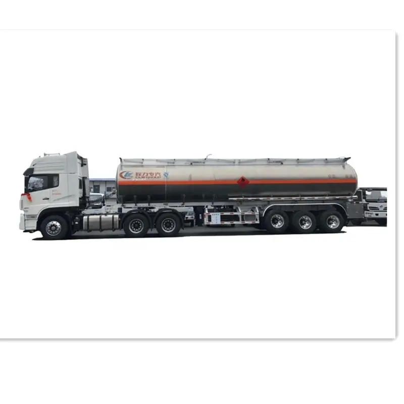 Tùy chỉnh 35000L hợp kim Nhôm bồn chứa dầu trailer 3 trục bình nhiên liệu trailer bán