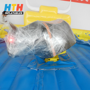 Tobogán Inflable Crazy Bull Ride Marca <span class=keywords><strong>HTH</strong></span>, 5m de Diámetro, Capacidad de 600kg, 1 Persona, Material PVC, Garantía de 3 Años, Soplador de 750W - Product Image 5