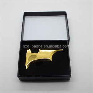 Batarang तह के पैसे क्लिप-काले साटन के साथ ब्लैक बॉक्स - Product Image 4