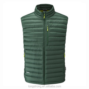 LS802 100% nylon moda invierno <span class=keywords><strong>hombre</strong></span> pato abajo pluma <span class=keywords><strong>chaleco</strong></span> Gilet - Product Image 4