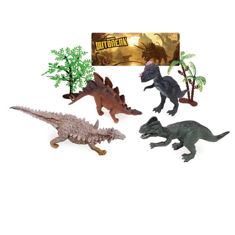 恐竜フィギュアおもちゃ4スタイル9 "モデル