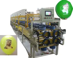 1side 5color balloon printing machine with auto balloon feeder