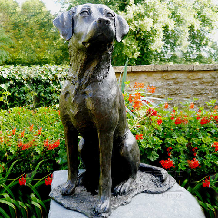 vintage ラブラドール　レトリバー　ブロンズ像 vintage ラブラドール レトリバー ブロンズ像