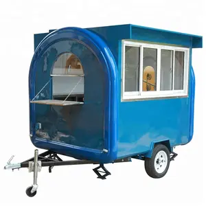 CE OEM GAS Food Truck/ELEKTRISCHE TRICYCLE Eismaschine/Donut Food Vending Carts zum Verkauf mit BIG WHEEL und TOWED BAR