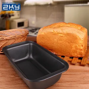 Bolos Moldes Bandeja Retangular de Aço Carbono de alta Qualidade Para Máquina de Pão Torradas Antiaderente Baking Pan