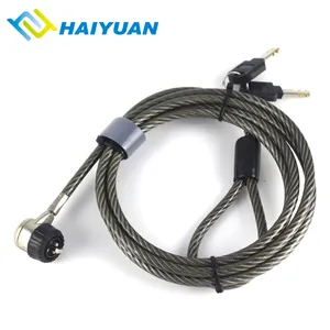 Adjustable universal cable lock anti-theft laptop computer cable lock combination for macbook pro Samgsung Huaiwei Xiaomi
