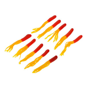 Juego de 35 señuelos de gusano suave, cebo de Pesca de carpa, 10 ganchos de plantilla de cabeza de plomo, Suite de simulación, aparejos de Pesca suaves para Pesca de <span class=keywords><strong>Lago</strong></span> - Product Image 5