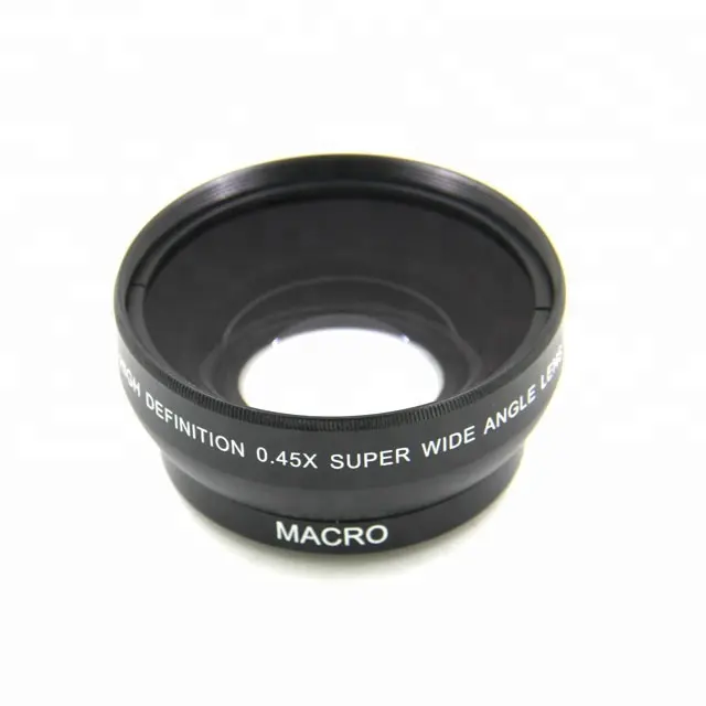 Digital High Definition 0.45X Super Wide Angle Lens With Macro Japan Optics Camera Lens