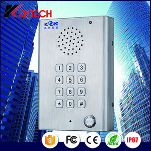 Teléfono de Emergencia SOS Personalizado al por Mayor de KNTECH KNZD-29, Sistema de Intercomunicación para Elevador de Acero Inoxidable, Teléfono para Cuarto Limpio - Product Image 2