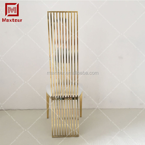Muebles de Foshan mercado respaldo alto Silla de metal para <span class=keywords><strong>restaurante</strong></span> - Product Image 4