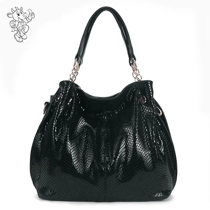 Women Bags Fashion 2022 Trend pu Snake Pattern leather HOBO Bags Women Handbag
