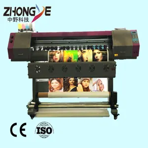 MADE IN CHINA 1440dpi,  3.2m, 2.5m, 1.8m Eco Solvent Plotter printer with dx5 XP600 Eco solvent printing machine