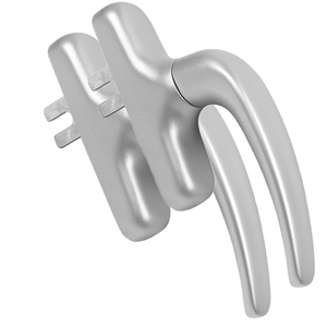 Poignée à fourche verrouillable multipoints Cremone pour fenêtre et porte en aluminium à ouverture extérieure/vers l'extérieur - Product Image 6