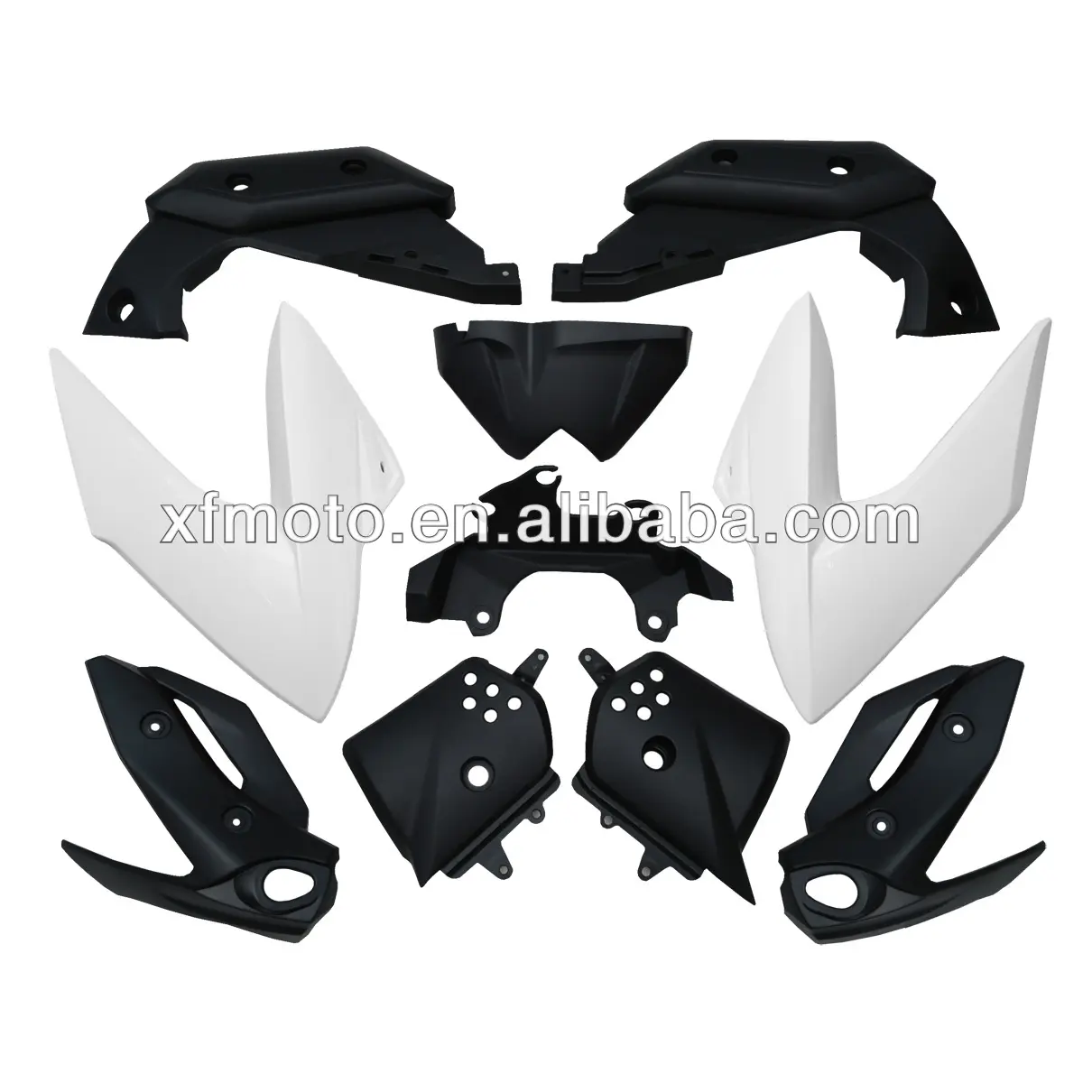 Tcmt Wit Carrosserie Abs Plastic Kuip Cowl Kit Voor Yamaha XJ6 2009-2012 2011 2010