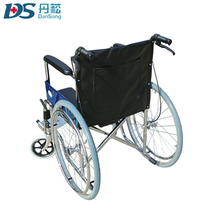 2017 Hospital steel foot pegs with potty seat chair wheeled - Product Image 3