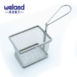 Mini S/S Französischer Tisch in Lebensmittel qualität mit Edelstahl-Chip-Bratkorb - Product Image 6