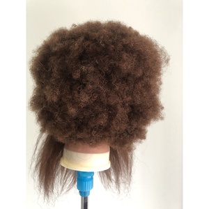 Barbe <span class=keywords><strong>Afro</strong></span> <span class=keywords><strong>Cheveux</strong></span> Humains Maniquin <span class=keywords><strong>Tête</strong></span> pour Tout Usage Pratique Styling Formation <span class=keywords><strong>Tête</strong></span> Mannequins Dummy Poupée <span class=keywords><strong>Tête</strong></span> <span class=keywords><strong>Cheveux</strong></span> Mannequins - Product Image 3