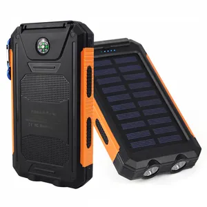 Super Slanke Rohs Solar Power Bank 10000 Mah