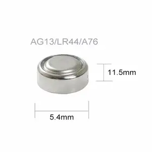 Pkcell 알카라인 버튼 셀 1.5v <span class=keywords><strong>Lr44</strong></span> <span class=keywords><strong>Ag13</strong></span> 배터리 LED 손전등 시계 컴퓨터 계산기용 - Product Image 4