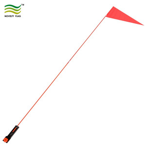 Banderas Personalizadas para <span class=keywords><strong>Bicicletas</strong></span> con Logotipo, Asta de Fibra de Vidrio Resistente, Pancartas Promocionales - Product Image 5