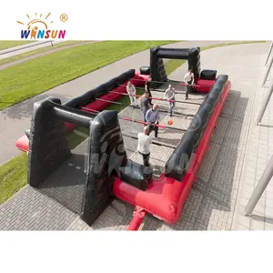 Inflatable Soccer Game Human Foosball Inflatable Adult Soccer Game Inflatable Interactive Adult Game