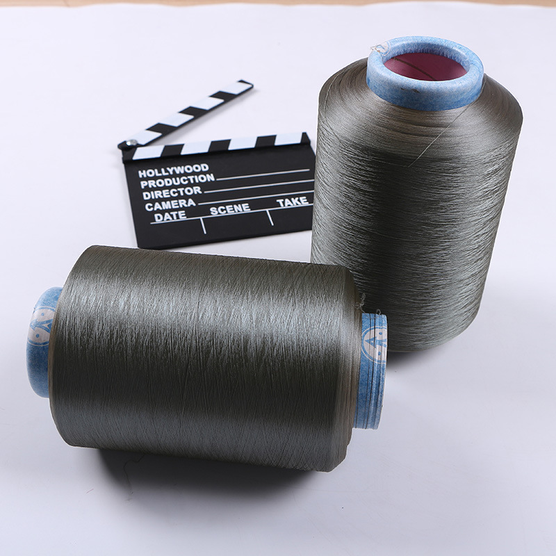 Проводящая волоконная пряжа с медным покрытием для носки с защитой от запаха