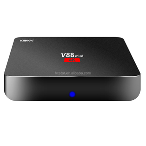 Boîtier TV Scishion V88 Mini 4K Android 7.1 Google Play <span class=keywords><strong>CPU</strong></span> Quad-Core Kdplayer 17.4 TV - Product Image 4