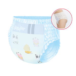 OEM japanese quality wholesale disposable baby training diaper toddler potty training plastic pants