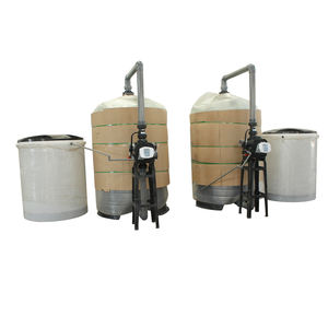 Suavizante de agua de tanque gemelo 30m/hr, <span class=keywords><strong>intercambio</strong></span> iónico, elimina la dureza para la formación de escala de Lima - Product Image 2