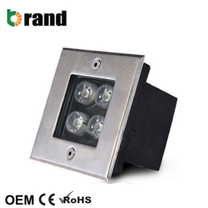 Thép Không Gỉ 24 Volt 9W <span class=keywords><strong>Led</strong></span> Ngoài Trời Mặt Đất Ánh Sáng <span class=keywords><strong>LED</strong></span> Tầng Decking Lights - Product Image 4
