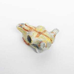 NOMOY PET - Adorno de Resina para Terrario, Simulación de Cráneo de Cabra, Escondite para Reptiles, Decoración para Tanques de Lagartos, Geckos, Serpientes y Anfibios - Product Image 4