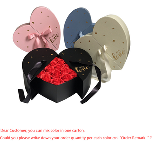 <span class=keywords><strong>Caja</strong></span> de <span class=keywords><strong>Regalo</strong></span> de Boda con Forma de Corazón Doble Abierto, <span class=keywords><strong>Caja</strong></span> de Corazón Color Durazno - Product Image 2
