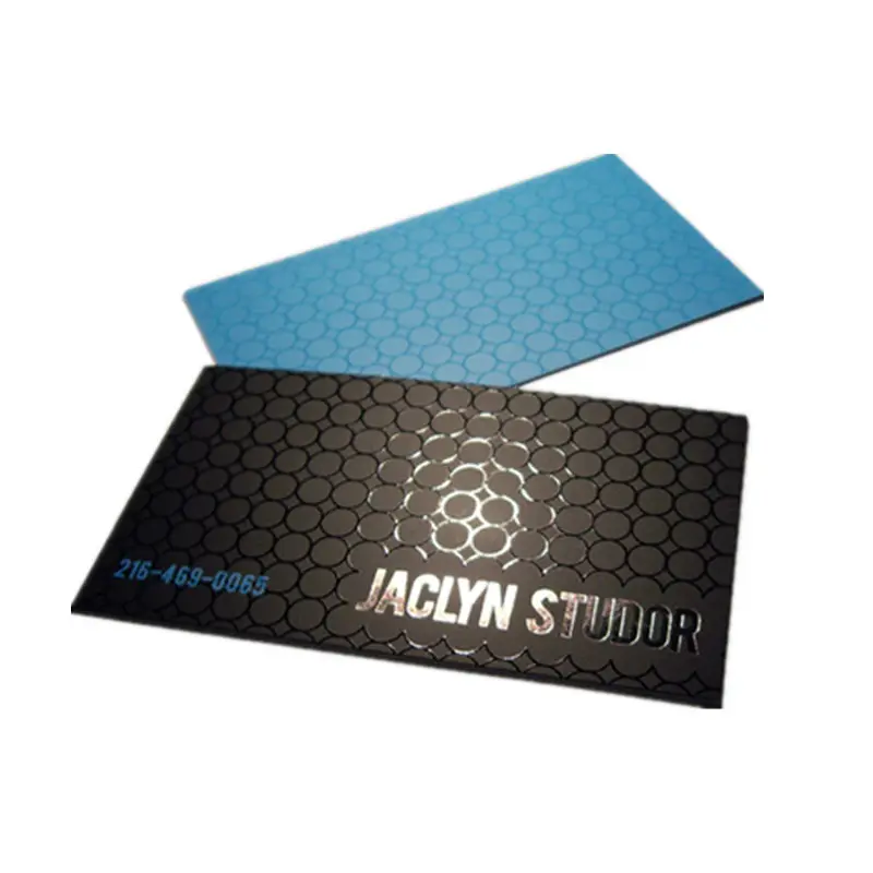 Spot UV Embossed Business Cards Digital Printing Thick Luxury Paperboard 300gsm-600gsm