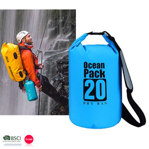 Sac bandoulière réglable 100 % étanche en PVC, sac de voyage étanche, sac bandoulière avec logo - Product Image 3