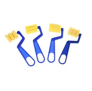 Lukisan Kuas Busa Roller Spons untuk Anak-anak DIY Kerajinan Lukisan Alat Set - Product Image 6