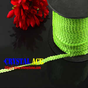 2016 sáng bóng <span class=keywords><strong>sequin</strong></span> ren trang trí, trang phục cắt tỉa ren - Product Image 5