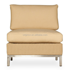 Conjunto de sofás de lujo en forma de U para terraza, porche y patio, muebles de exterior de ratán bali, color beige, <span class=keywords><strong>2020</strong></span> - Product Image 2