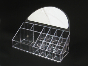 Transparent Acrylic <b>Lipstick</b> Storage Box With Drawers - Product Image 4