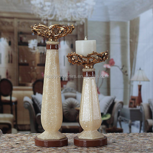 Transparente Boda Decorativo Candelabro de Bronce - Product Image 2