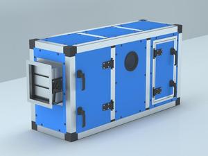 Tốt kín <span class=keywords><strong>AHU</strong></span> khung nhôm hồ sơ cho xử lý không khí Đơn vị nhiệt phá vỡ đùn hồ sơ - Product Image 4