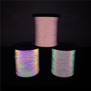 Single Both Side Sewing 3ply Óng Ánh Phản Chiếu Thêu Chủ Đề - Product Image 1