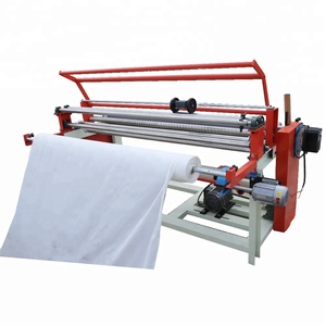 自動ロールナイフ生地ストリップカットまたは巻き戻し機 - Product Image 1