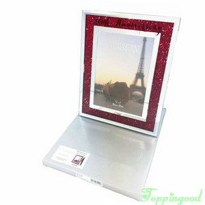 <span class=keywords><strong>Marco</strong></span> de <span class=keywords><strong>fotos</strong></span> de <span class=keywords><strong>cristal</strong></span> con imagen llena de diamantes para regalo de recuerdo de boda - Product Image 6