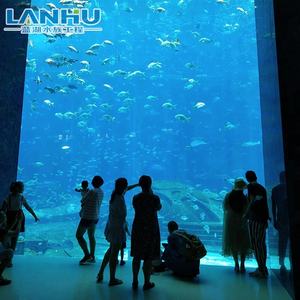 Approvisionnement Direct d'usine, prix bon marché, grands panneaux de fenêtre de vue d'aquarium de poissons acryliques clairs et épais - Product Image 3