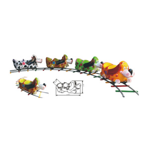Fabricant chinois de manèges électriques pour enfants, mini-<span class=keywords><strong>train</strong></span> à batterie en forme de <span class=keywords><strong>chien</strong></span> adorable, à vendre - Product Image 1