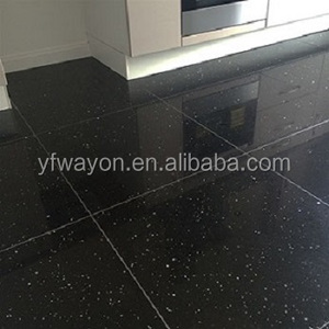 Tấm Thạch Anh Đen & Tấm Lát Sàn Màu Mới Tấm Thạch Anh Đen Nhiều Mây Cho Khách Sạn & Biệt Thự - Product Image 3