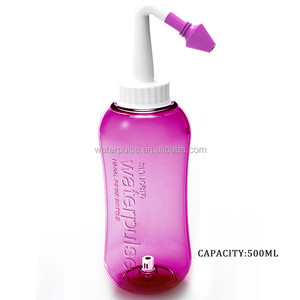 Waterpulse nouvelle conception 300ml 500ml bouteille <span class=keywords><strong>de</strong></span> <span class=keywords><strong>lavage</strong></span> nasal Neti Pot nettoyant quotidien <span class=keywords><strong>pour</strong></span> le <span class=keywords><strong>nez</strong></span> laveuse nasale - Product Image 2
