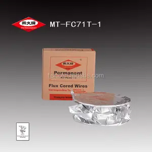 Satu-satunya Pemilik Kawat Las Merek Permanen Fluks CO2 Kabel Berintikan MT-FC71T-1 E71T-1 AWS